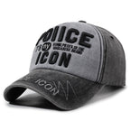 Men's Vintage-Inspired Embroidered Baseball Cap