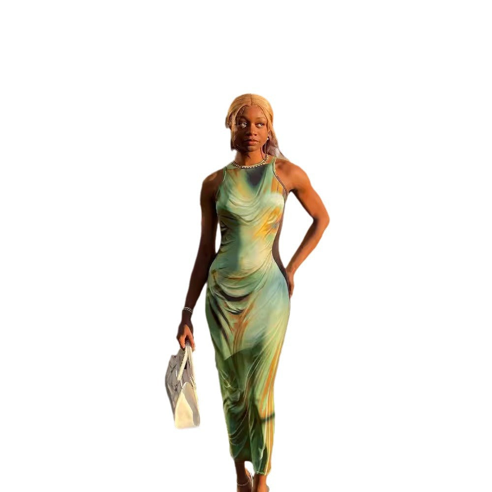 Elegant Cocktail Dress with Sophisticated Cut