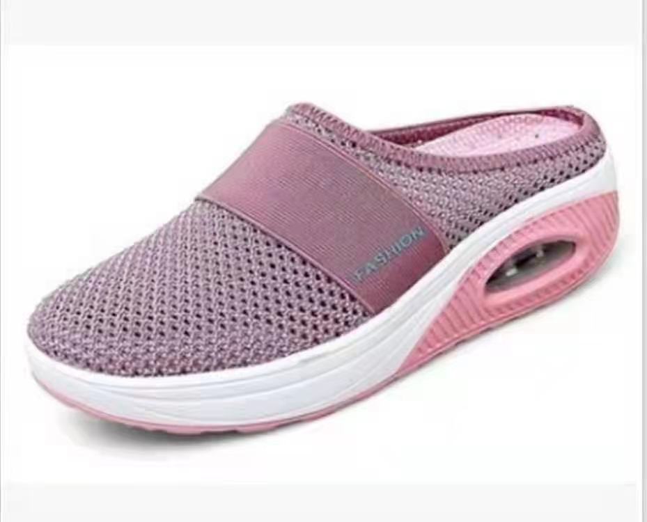 Women's Breathable Clogs with Non-slip Sole and Flexible Mesh Upper