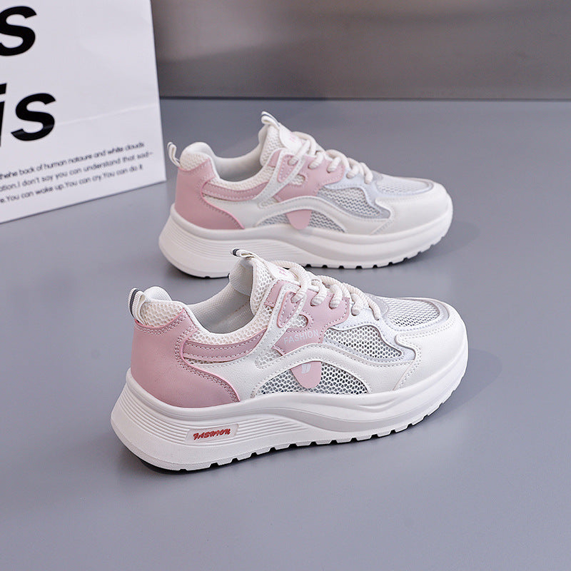 Women's Breathable Sneakers with Shock-Absorbing Properties