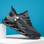 Women's Breathable Athletic Shoes with Cushioning Sole and Flexible Design