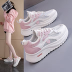 Women's Breathable Sneakers with Shock-Absorbing Properties