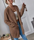 Women's Fluffy Open Cardigan