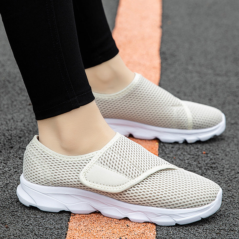 Women's Breathable Slip-On Sneakers with Elastic Strap