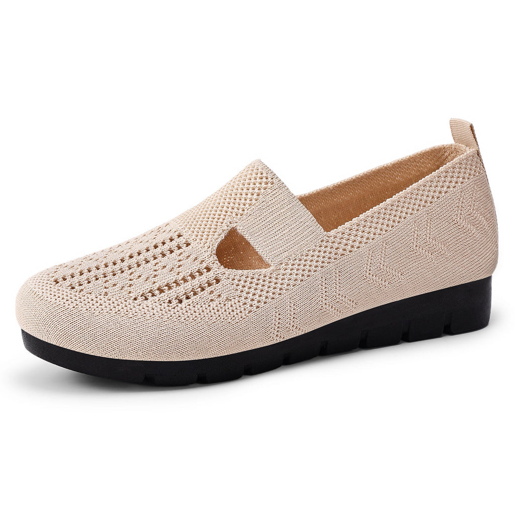 Women's Breathable and Comfortable Casual Shoes with Elastic Insert