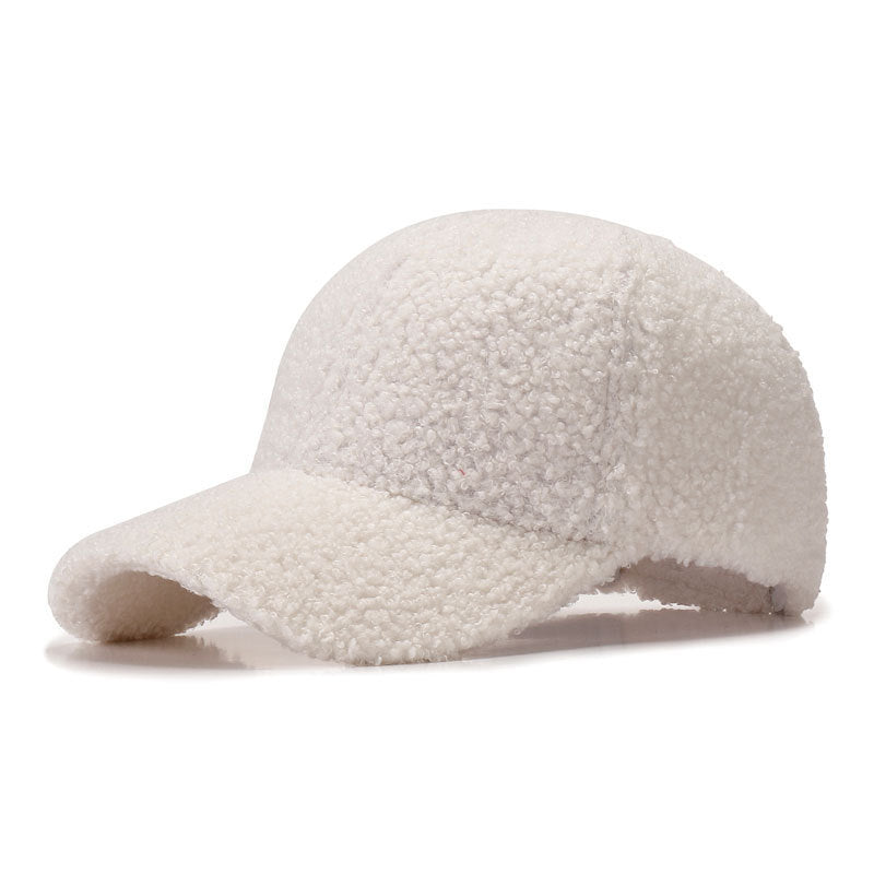 Sherpa Teddy Faux-Shearling Baseball Cap