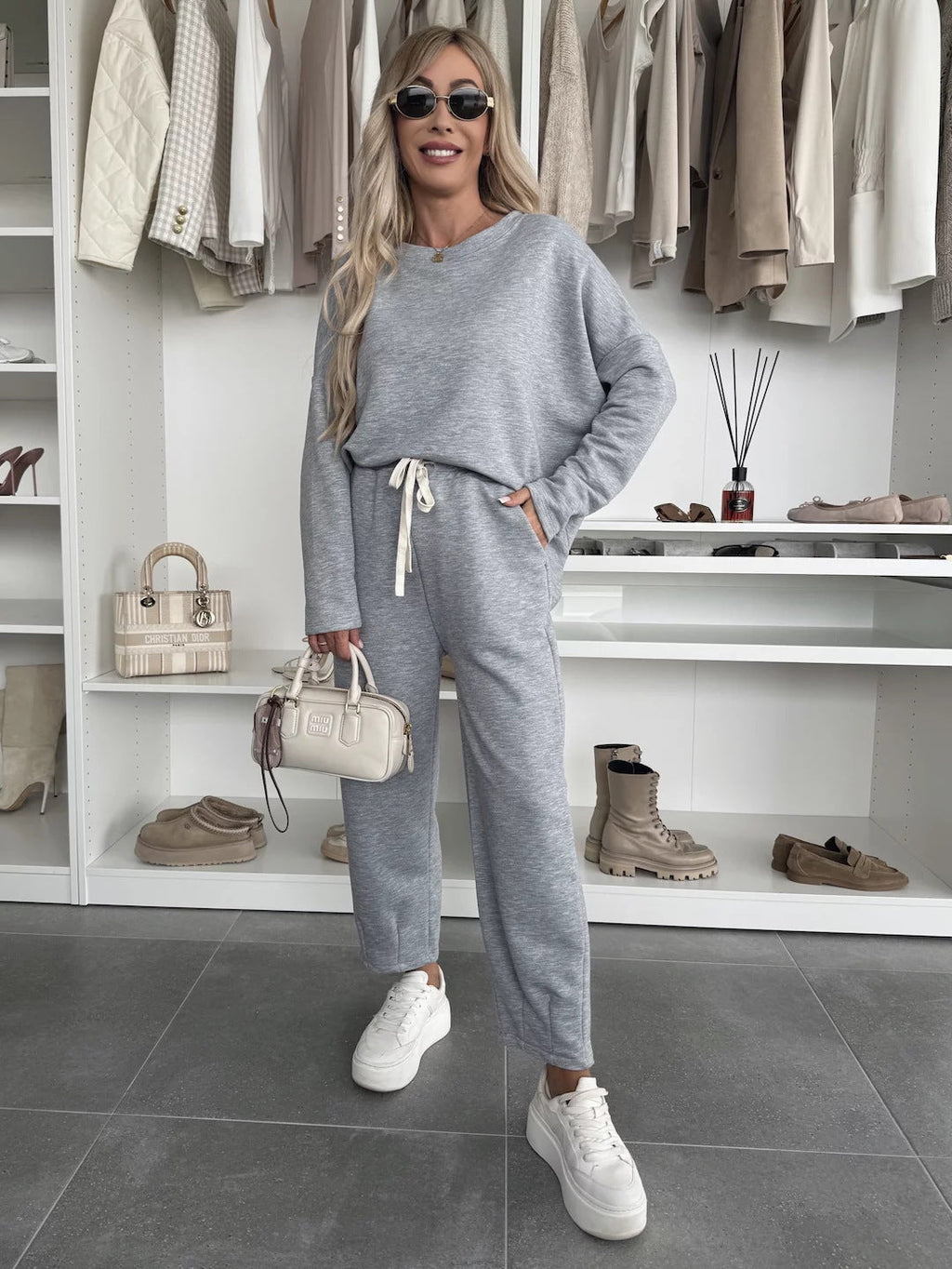 Women's Comfortable Sweat Outfit