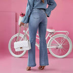 Women's Flared Jeans in Elegant Vintage Style