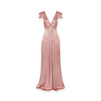 Elegant and Flowing Satin Jumpsuit