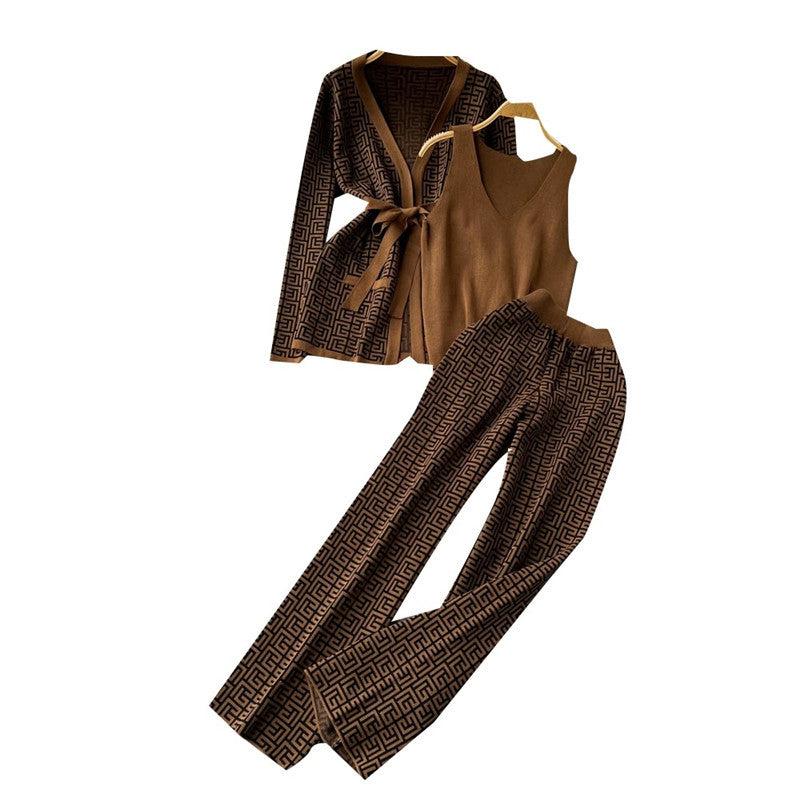 Graphic Print Loungewear Set
