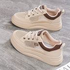 Women's Breathable Sport Sneakers with Fashionable Accents