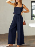Women's Airy Two-Piece Ensemble with Loose Cut