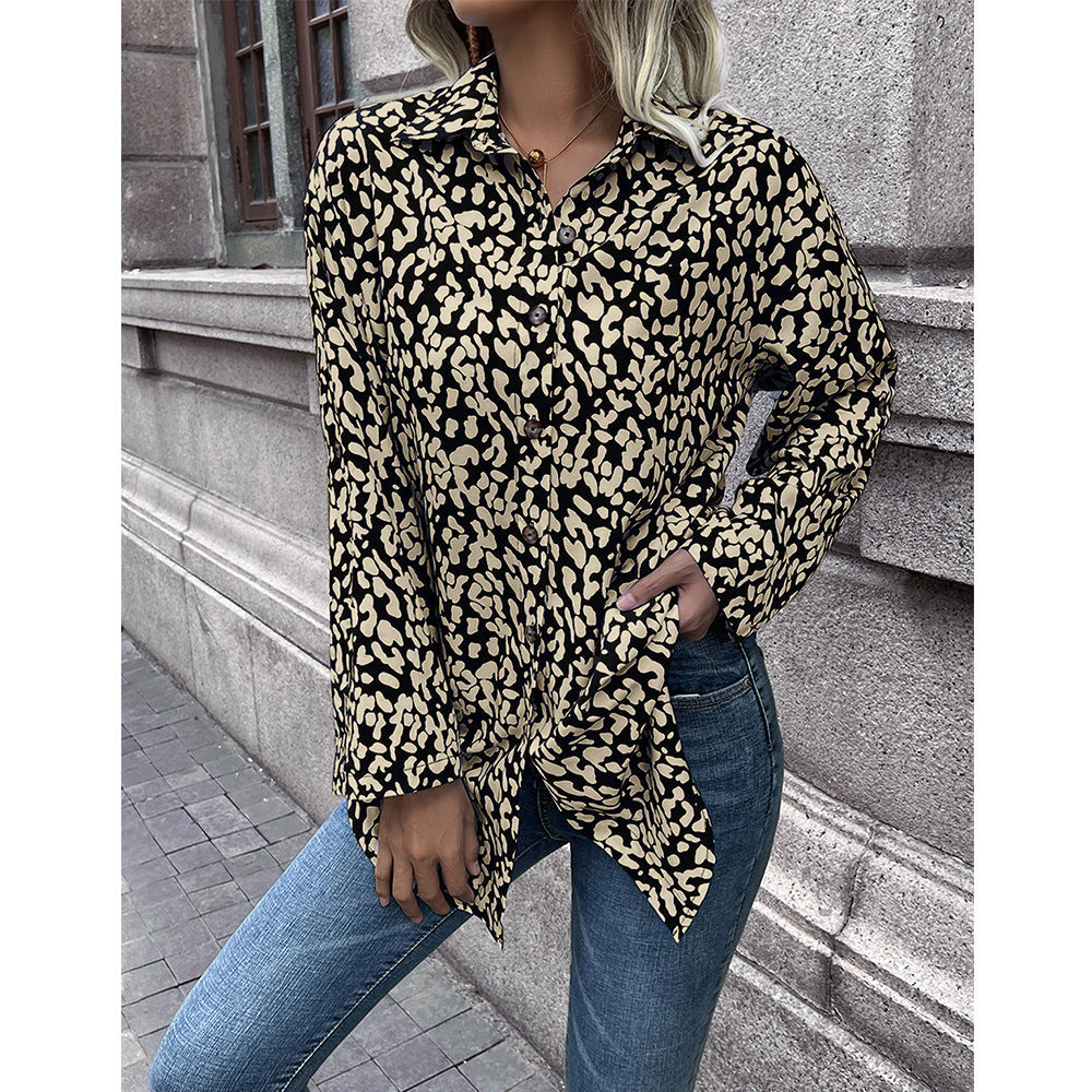 Animal Print Blouse