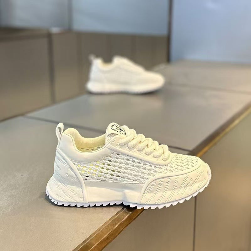 Women's Breathable Casual Sneakers with Flexible Upper and Non-Slip Sole