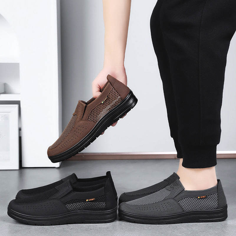 Women's Breathable Slip-On Sneakers with Ergonomic Support