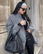 Women's Elegant Open-Front Cardigan