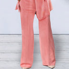 Women's Elegant and Loose Blazer Set with Wide Pants