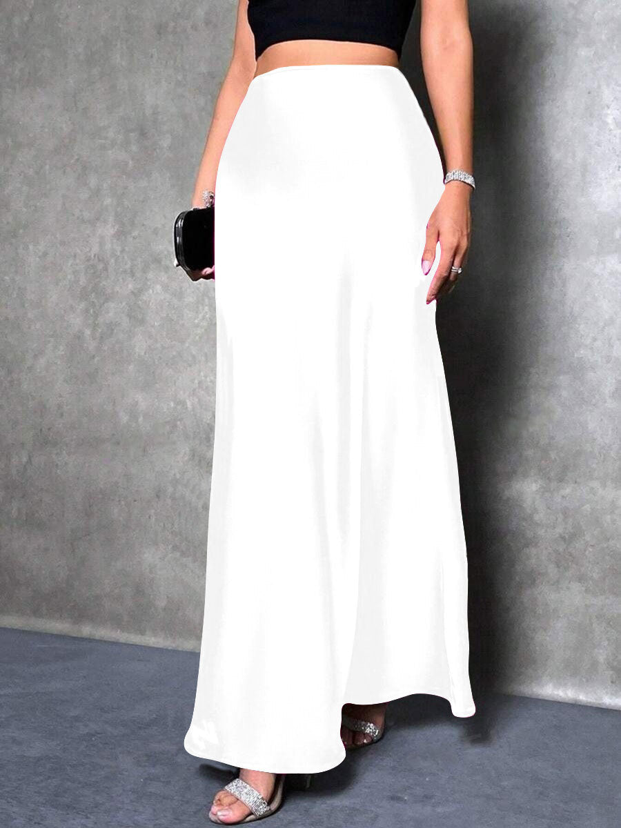 Women's Maxi Skirt with Flowing Cut