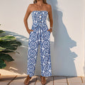 Women's Bandeau Jumpsuit with Pockets