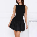 Women's Asymmetrical Balloon Dress