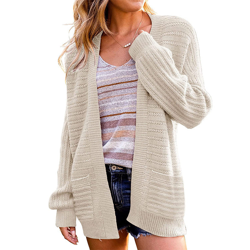 Women's Cozy Cardigan with Special Details
