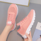 Women's Breathable Casual Sneakers with Flexible Sole