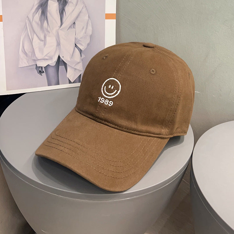 Men's Casual Smiley Embroidered Baseball Cap