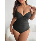 Women's Swimwear with Stylish Wrap Effect