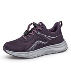 Women's Breathable Running Sneakers with Quick-Lace System