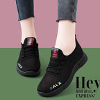 Women's Breathable Casual Sneakers with Flexible Sole