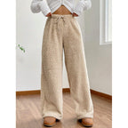 Women's Fluffy Relaxed Fit Pants