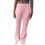 Women's Comfortable Casual Joggers with Tapered Fit and Elastic Waist