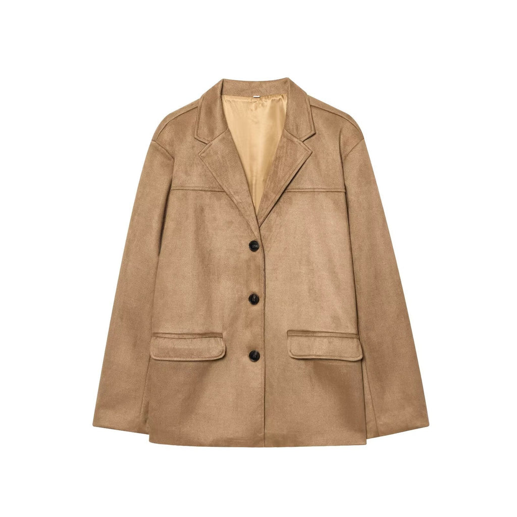 Women's Elegant and Fashionable Blazer with Practical Pockets