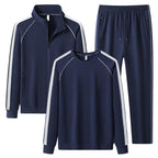 Men's Three-Piece Leisure Training Suit Set