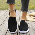 Women's Breathable Slip-On Sneakers with Elastic Insert