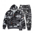 Men's Camouflage Hoodie and Jogger Set