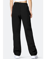 Women's Comfortable Sports Pants with Elastic Waistband and Pockets