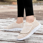 Women's Everyday Sneakers with Elastic Entry and Non-Slip Sole