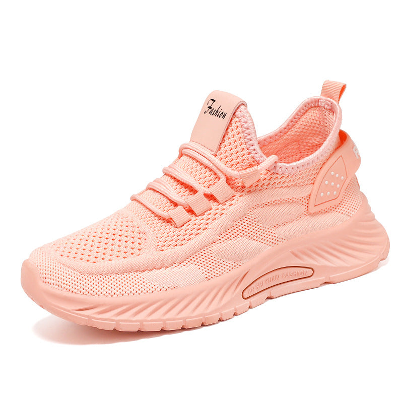 Women's Breathable Casual Sneakers with Cushioned Sole