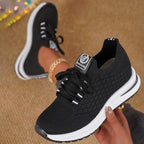 Women's Breathable Running Sneakers with Flexible Upper