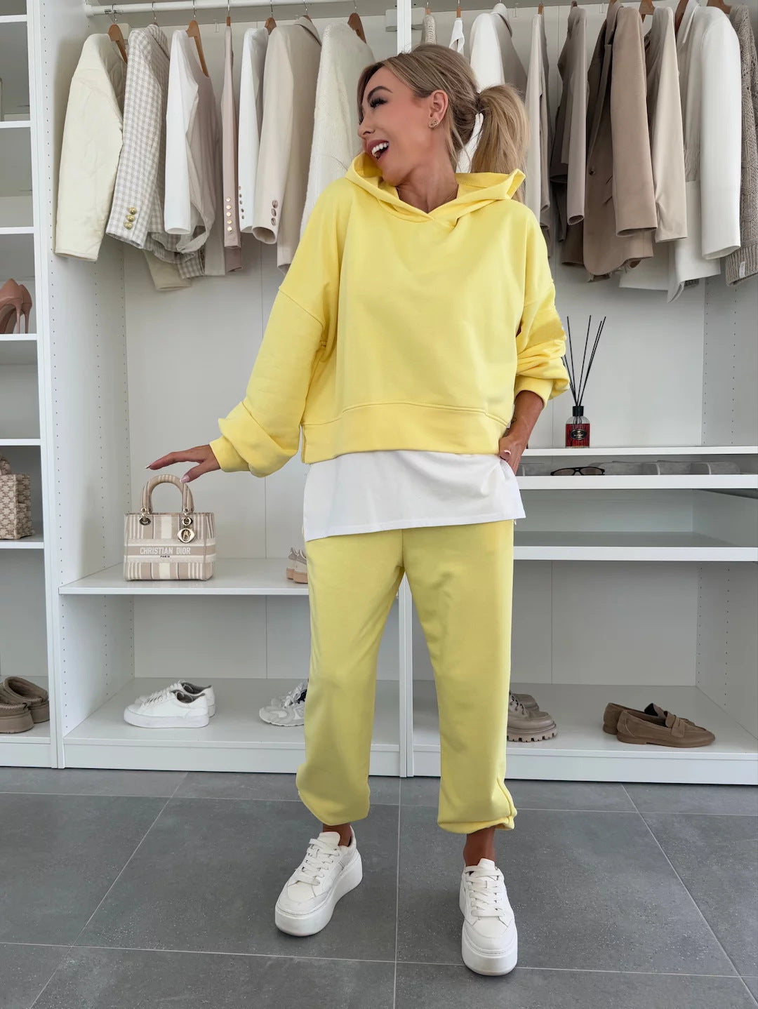 Women's Casual Hoodie and Jogger Set