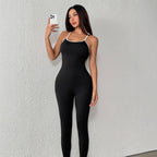 Women's Elegant Floor-Length Jumpsuit
