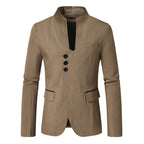 Women's Blazer with Elegant Cut and Modern Button Details