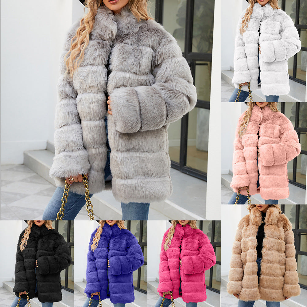 Women's Faux Fur Parka
