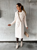 Women's Elegant and Stylish Double-Breasted Winter Jacket