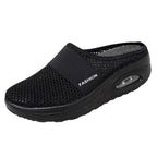 Women's Breathable Clogs with Elastic Insert and Comfortable Sole