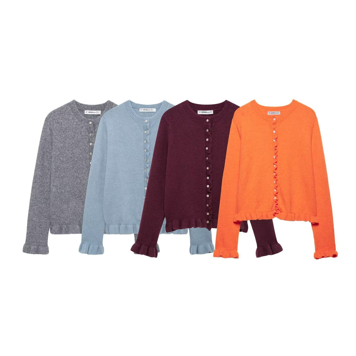 Women's Elegant Cardigan with Decorative Buttons