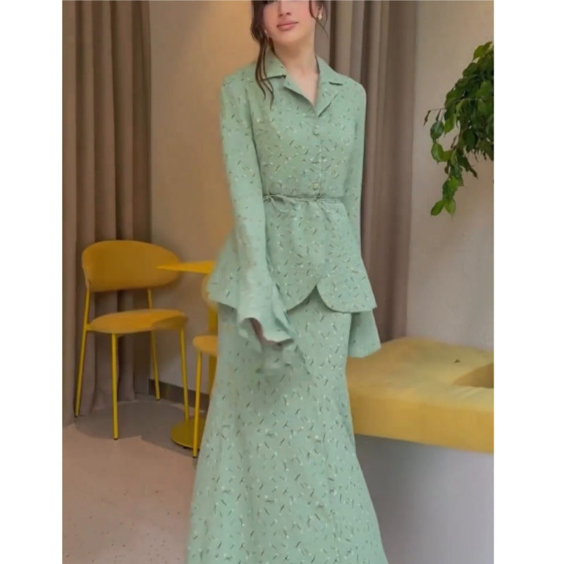 Women's Elegant and Fashionable Blazer Set