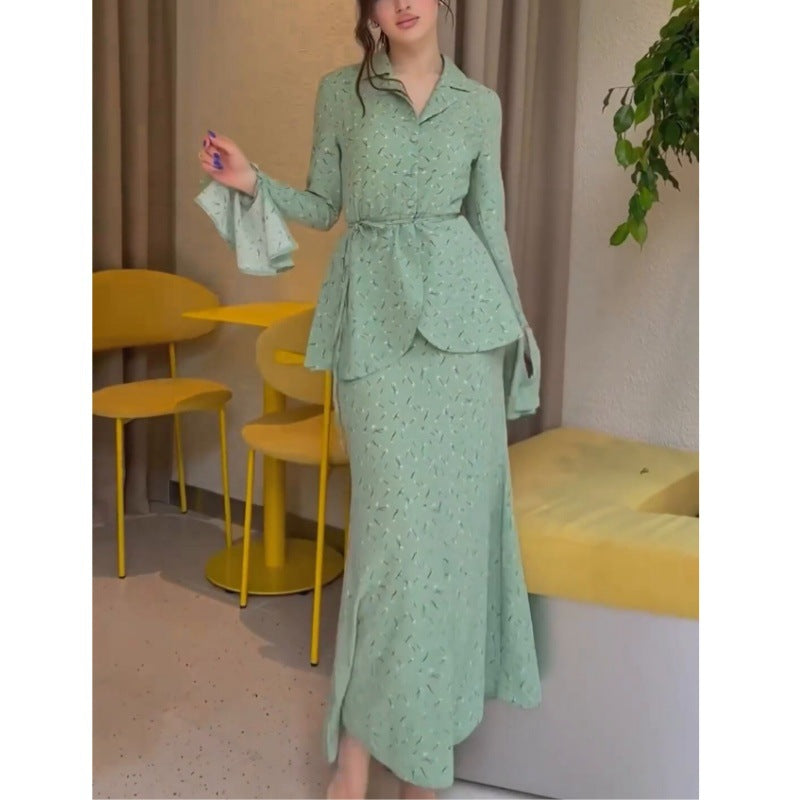 Women's Elegant and Fashionable Blazer Set