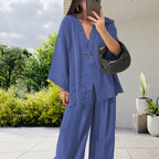 Elegant Kimono Jacket with Wide Sleeves and Loose Fit